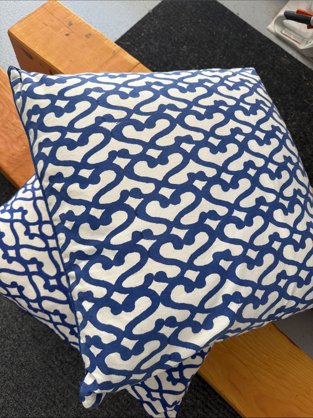 Roller Rabbit Euro Pillows - Picture 2 of 3